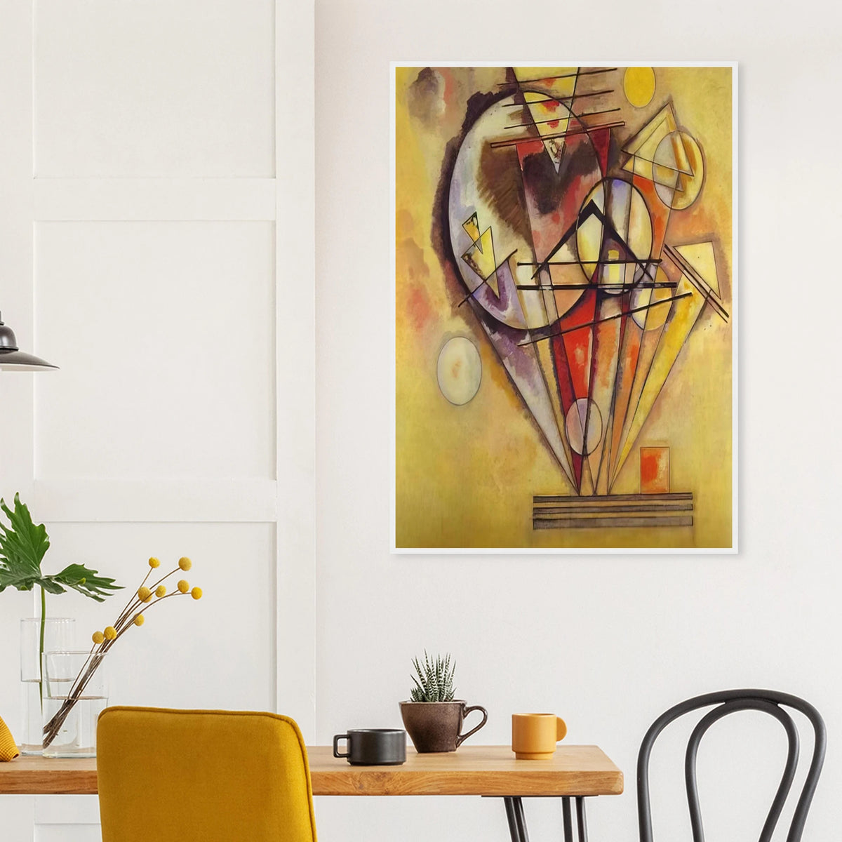 ON THE POINTS 1928 Framed Poster | Wassily Kandinsky Framed Prints Wall Art | Wassily Kandinsky Shop