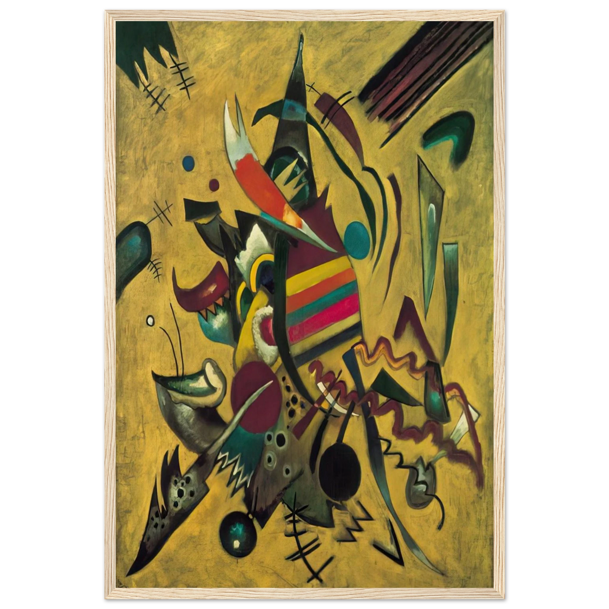 NOT_DETECTED_189366 Framed Poster | Wassily Kandinsky Framed Prints Wall Art | Wassily Kandinsky Shop