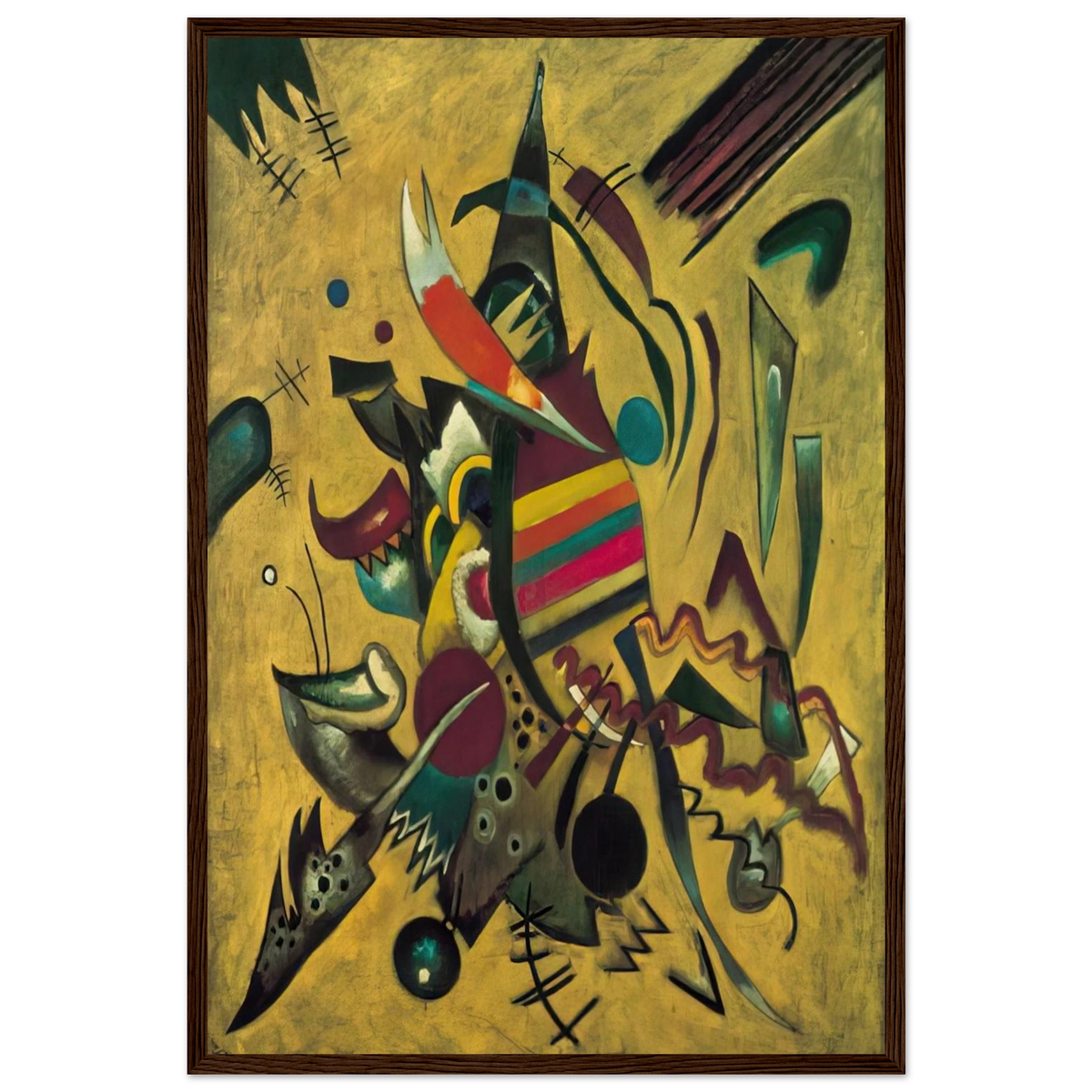 NOT_DETECTED_189366 Framed Poster | Wassily Kandinsky Framed Prints Wall Art | Wassily Kandinsky Shop