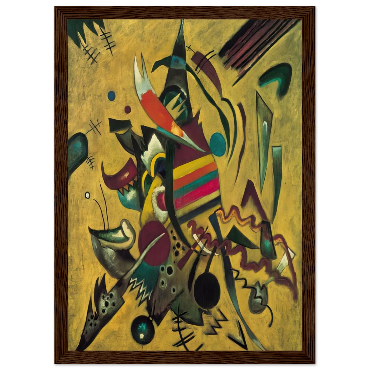 NOT_DETECTED_189366 Framed Poster | Wassily Kandinsky Framed Prints Wall Art | Wassily Kandinsky Shop