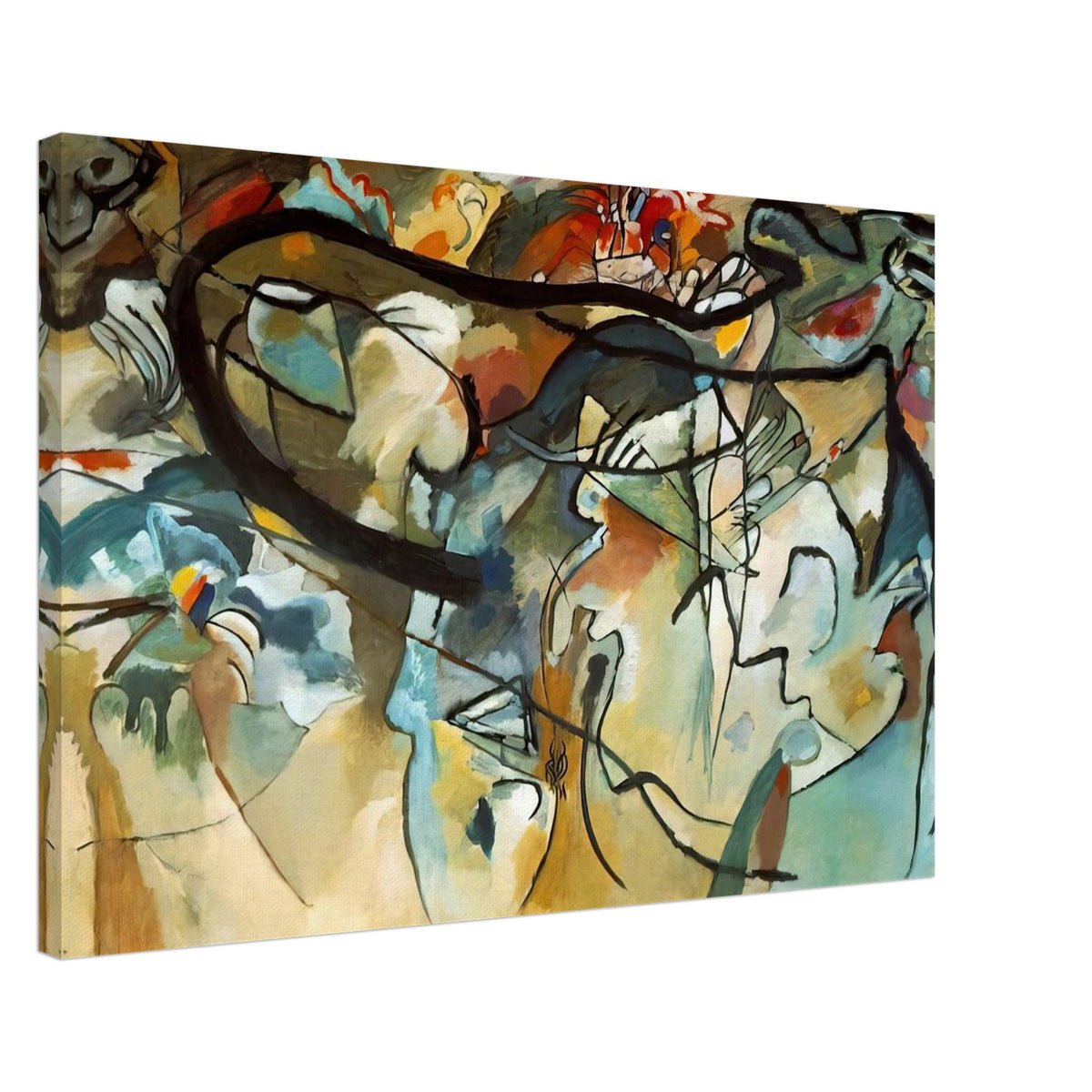 COMPOSITION V 1911 Canvas | Wassily Kandinsky Canvas | Wassily Kandinsky Shop