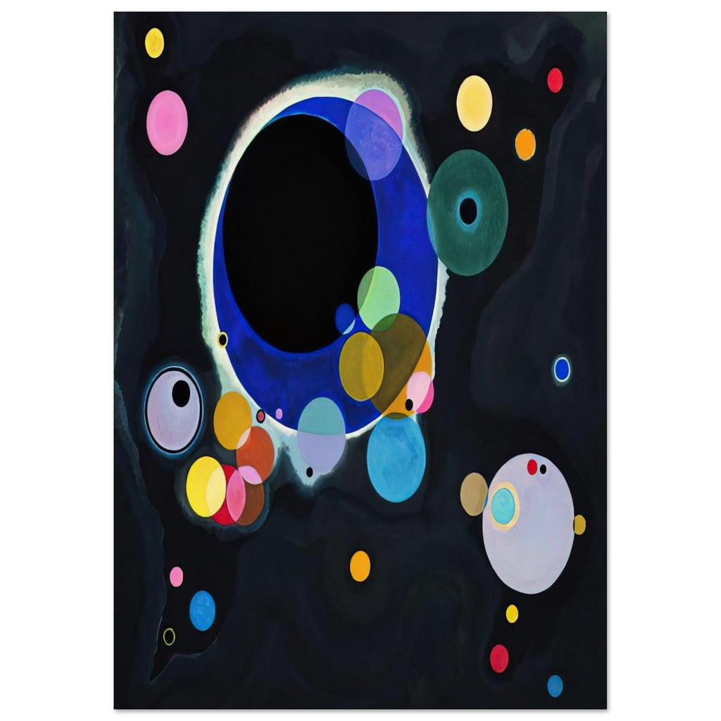 SEVERAL CIRCLES 1926 Poster | Wassily Kandinsky Poster | Wassily Kandinsky Shop