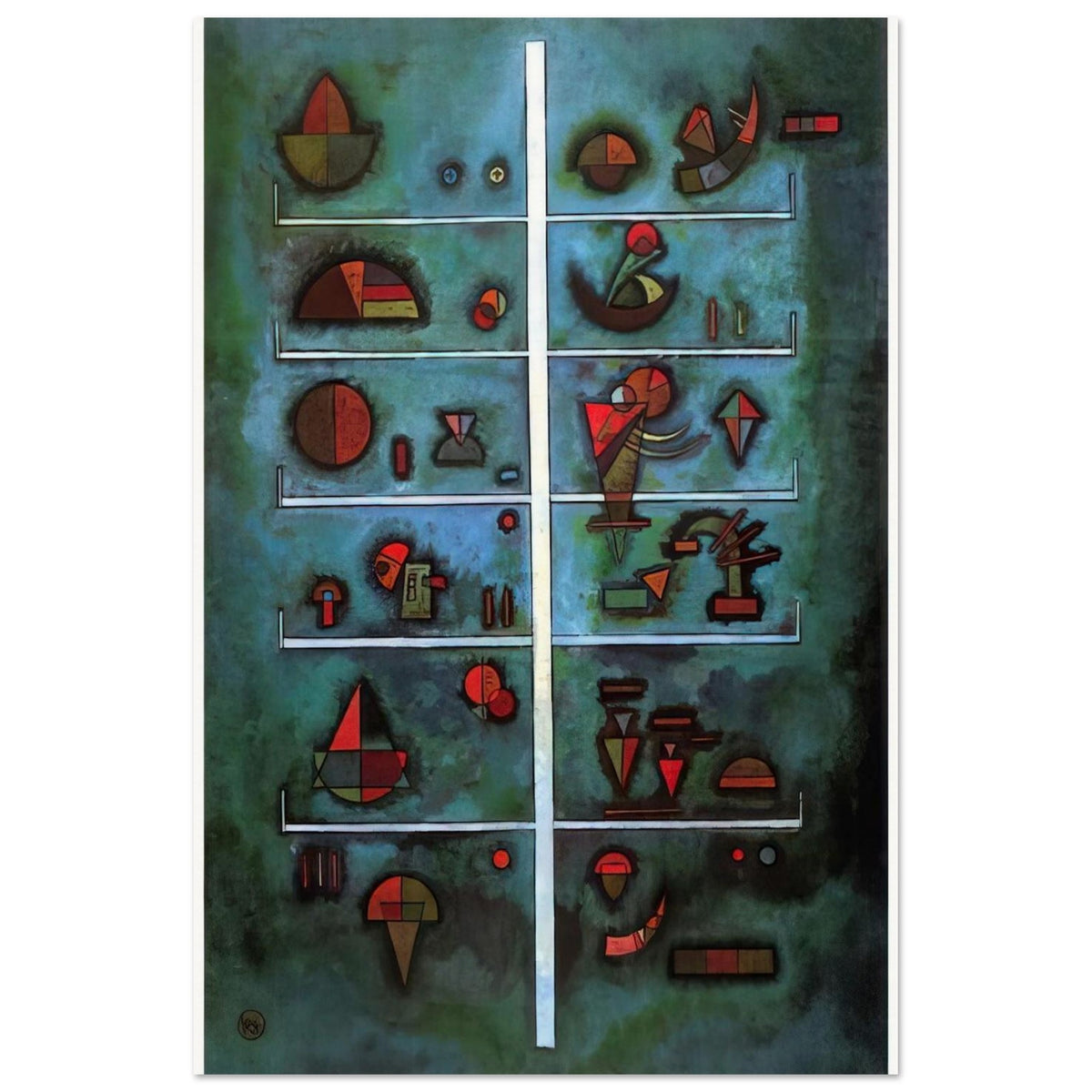 STOREYS 1929 Poster | Wassily Kandinsky Poster | Wassily Kandinsky Shop