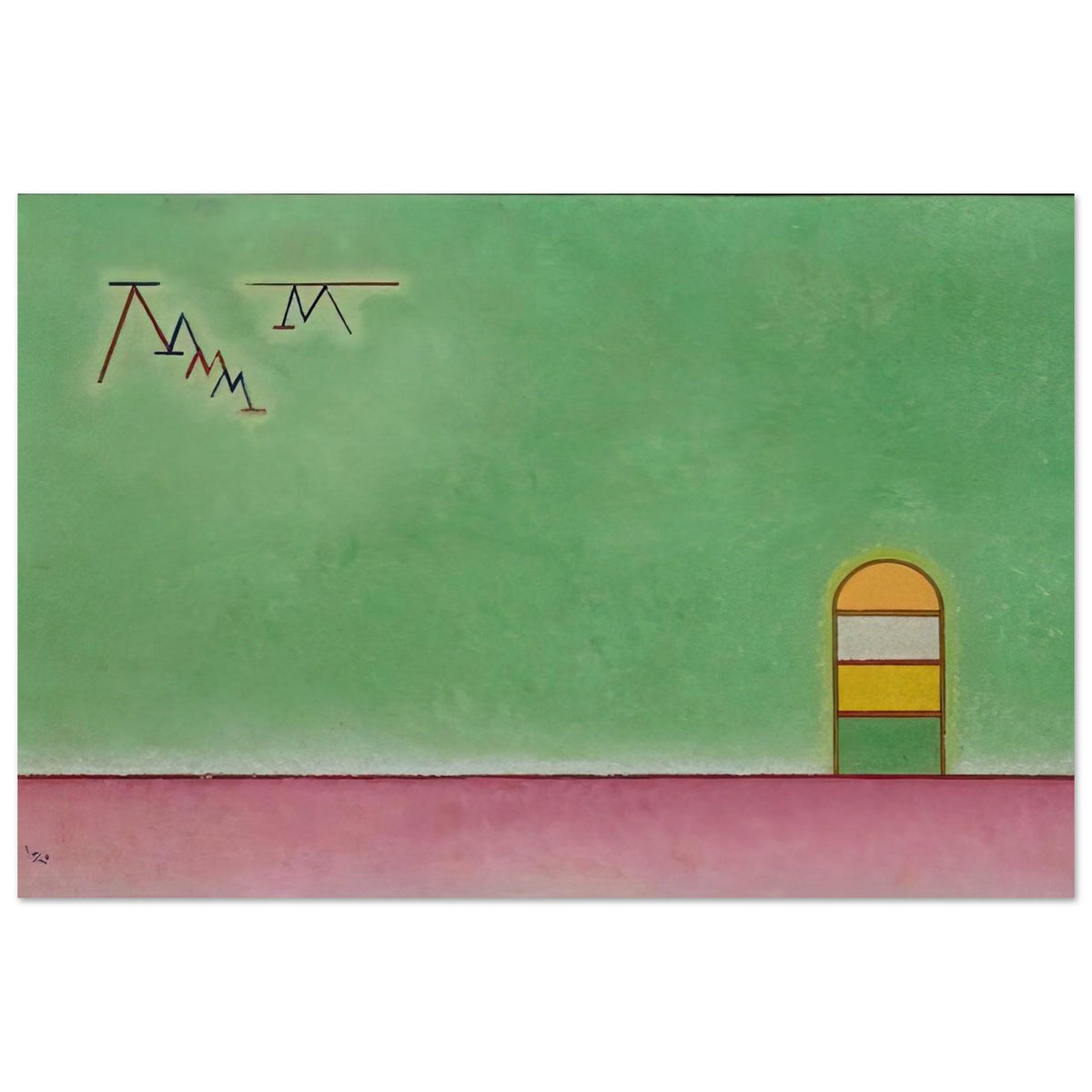 GREEN EMPTYNESS 1930 Poster | Wassily Kandinsky Poster | Wassily Kandinsky Shop