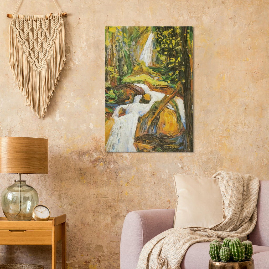 KOCHEL WATERFALL I Canvas | Wassily Kandinsky Canvas | Wassily Kandinsky Shop