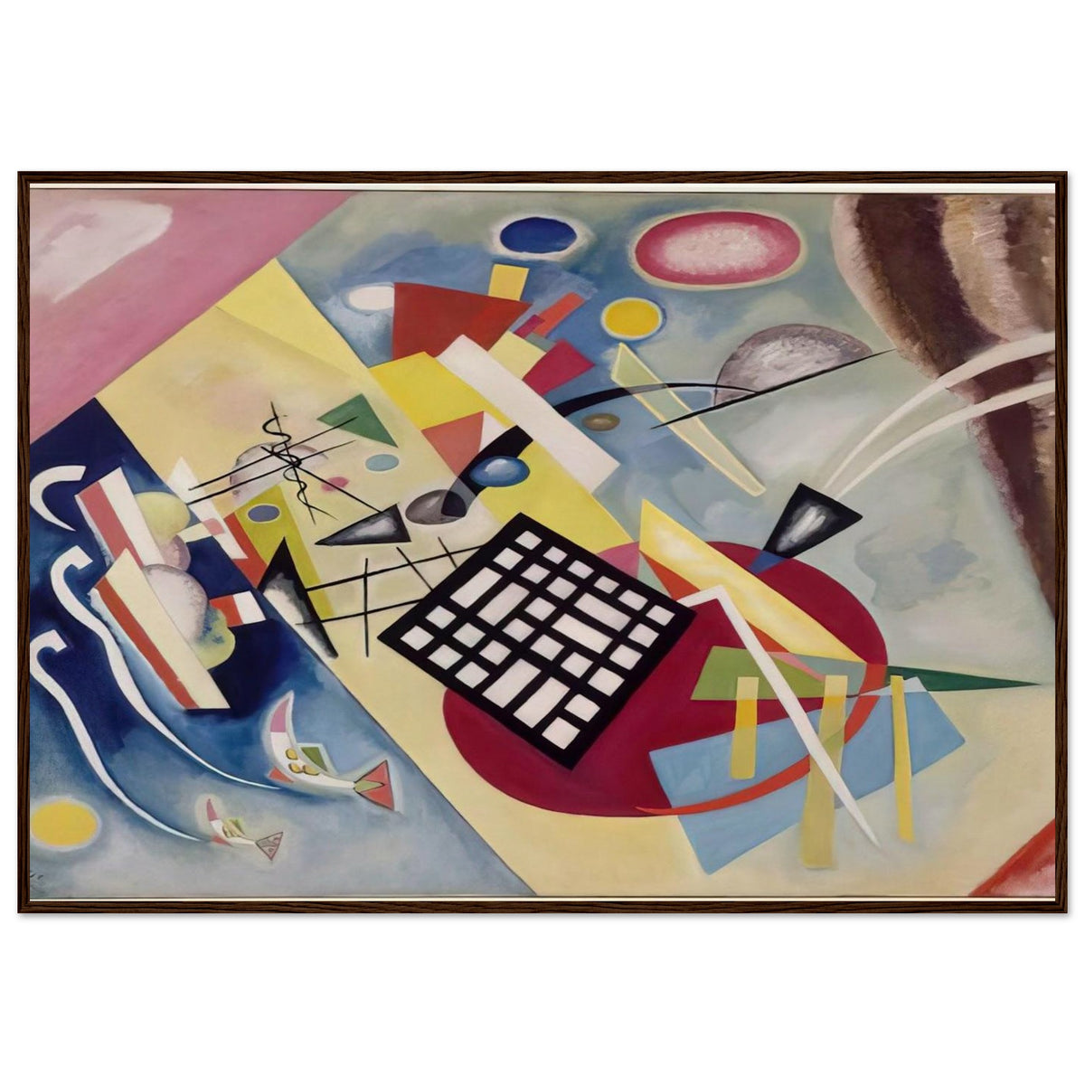 BLACK FRAME 1922 Framed Poster | Wassily Kandinsky Framed Prints Wall Art | Wassily Kandinsky Shop