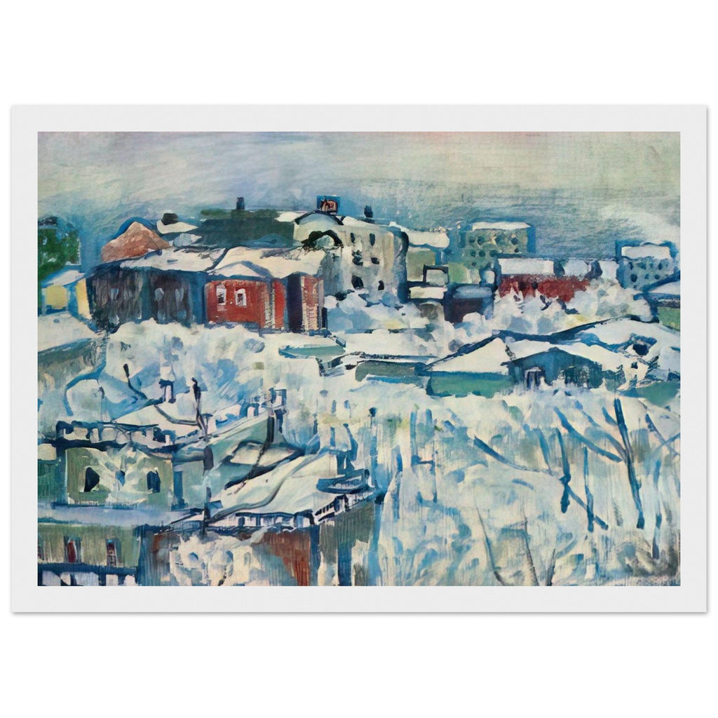 MOSCOW SMOLENSKY BOULEVARD STUDY 1916 Framed Poster | Wassily Kandinsky Framed Prints Wall Art | Wassily Kandinsky Shop