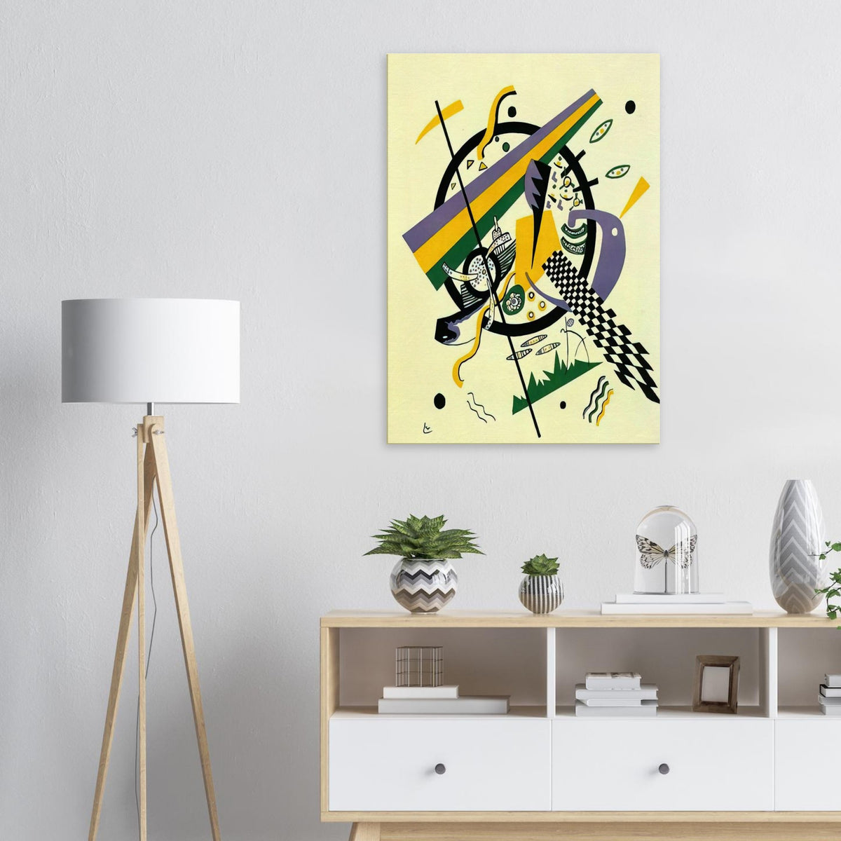 SMALL WORLDS IV 1922 Canvas | Wassily Kandinsky Canvas | Wassily Kandinsky Shop