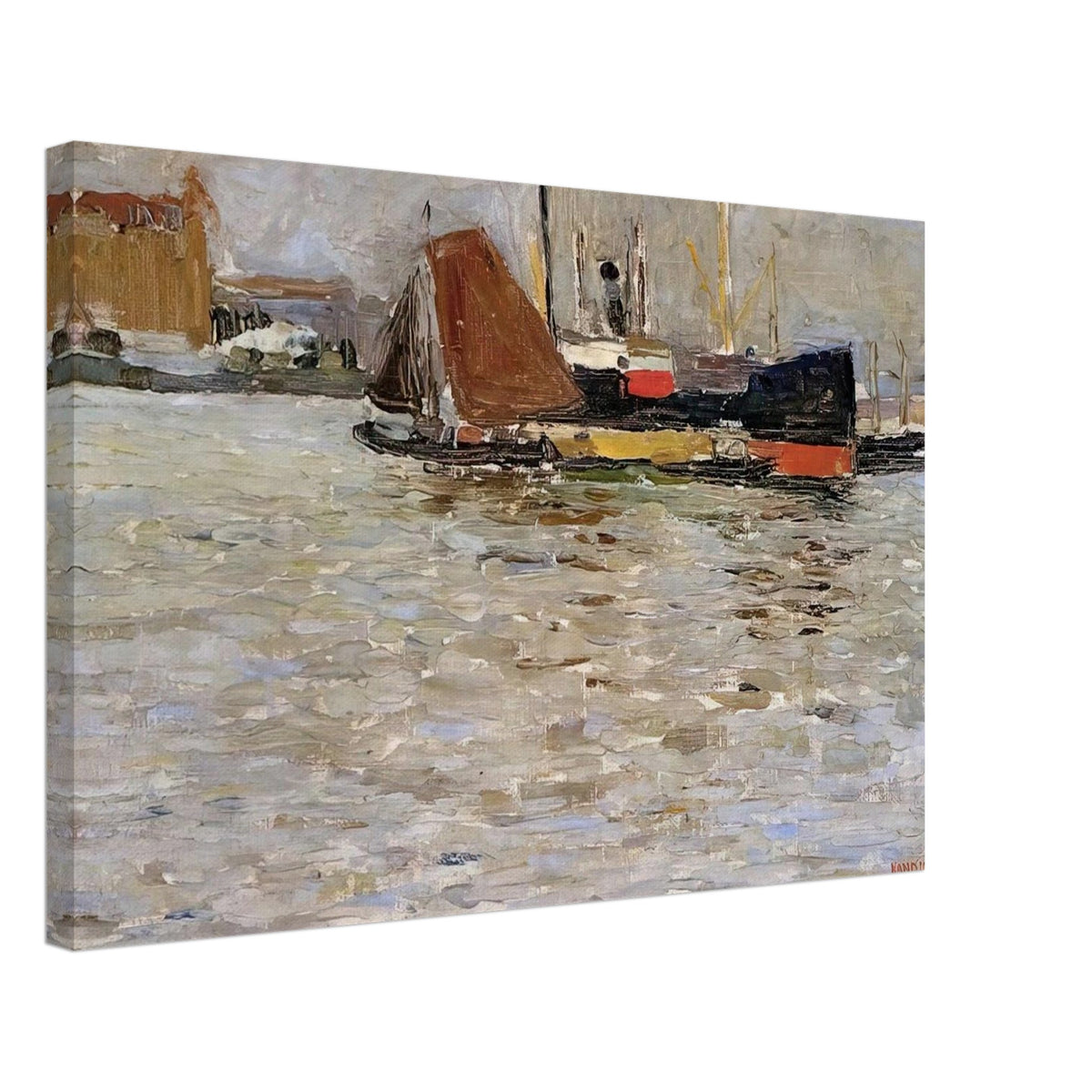 ROTTERDAM SUN 1906 Canvas | Wassily Kandinsky Canvas | Wassily Kandinsky Shop