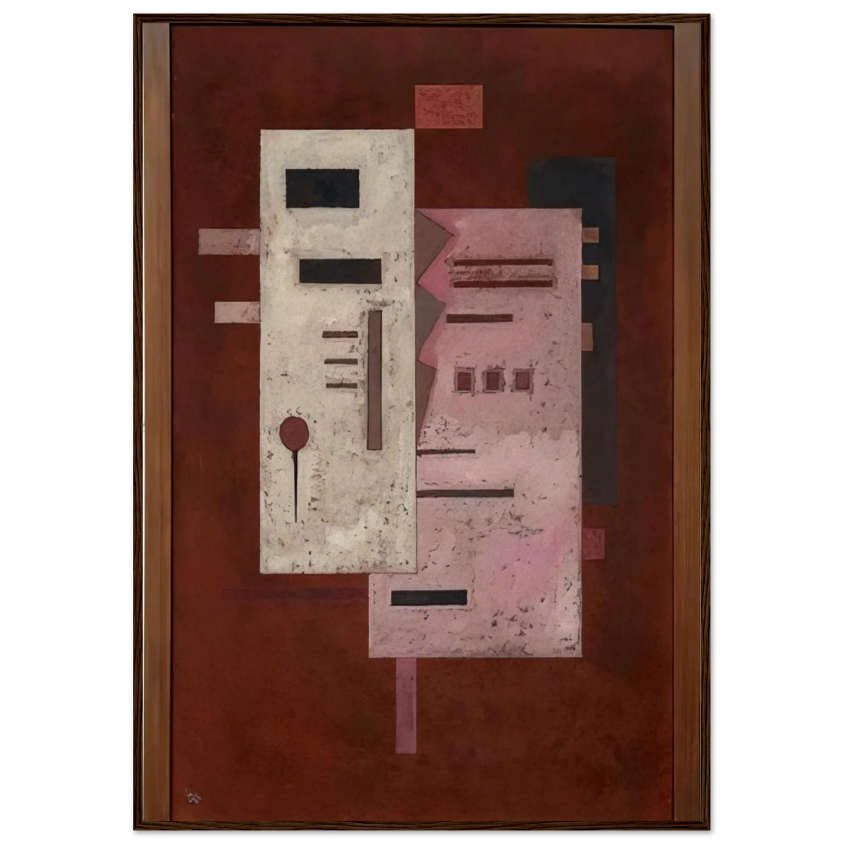 SOFT ROUGHNESS 1933 Framed Poster | Wassily Kandinsky Framed Prints Wall Art | Wassily Kandinsky Shop