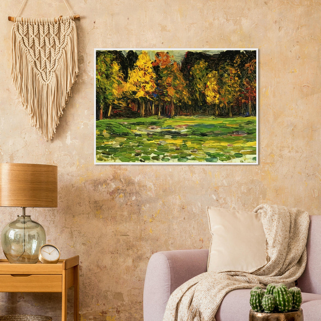 FOREST EDGE Framed Poster | Wassily Kandinsky Framed Prints Wall Art | Wassily Kandinsky Shop