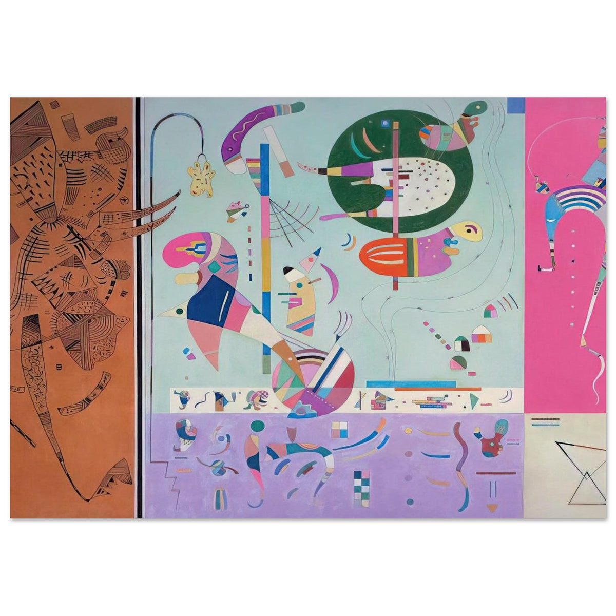 VARIOUS PARTS 1940 Poster | Wassily Kandinsky Poster | Wassily Kandinsky Shop