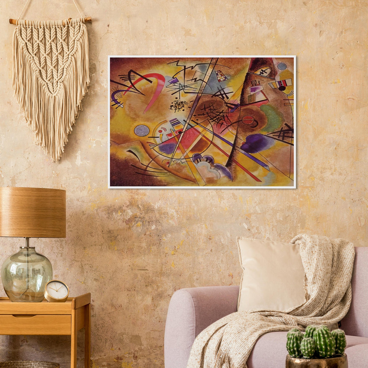 SMALL DREAM IN RED 1925 Framed Poster | Wassily Kandinsky Framed Prints Wall Art | Wassily Kandinsky Shop