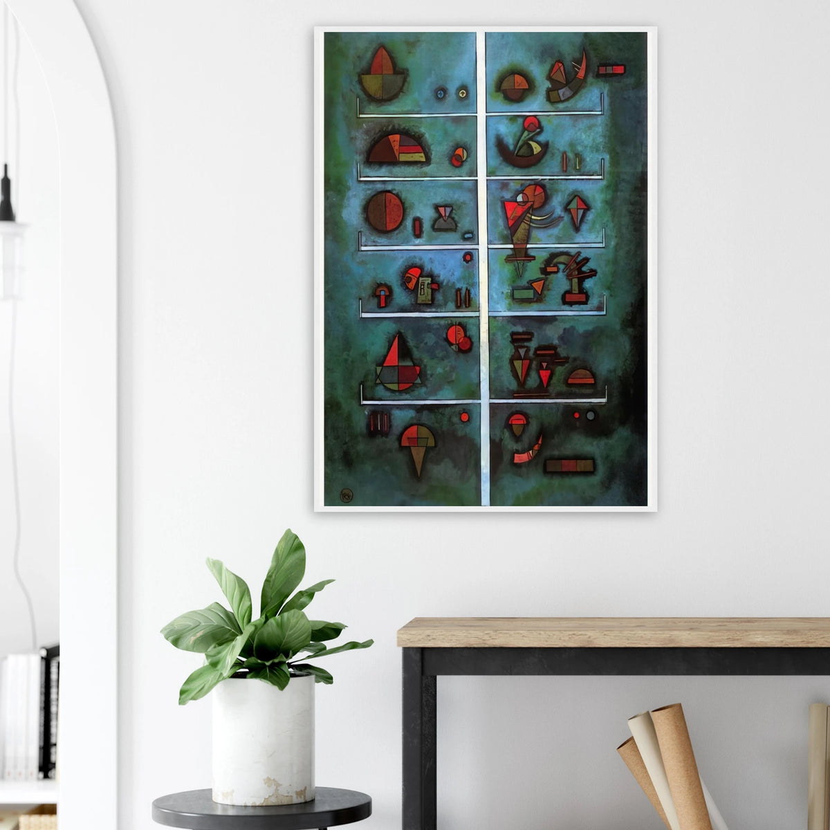 STOREYS 1929 Framed Poster | Wassily Kandinsky Framed Prints Wall Art | Wassily Kandinsky Shop