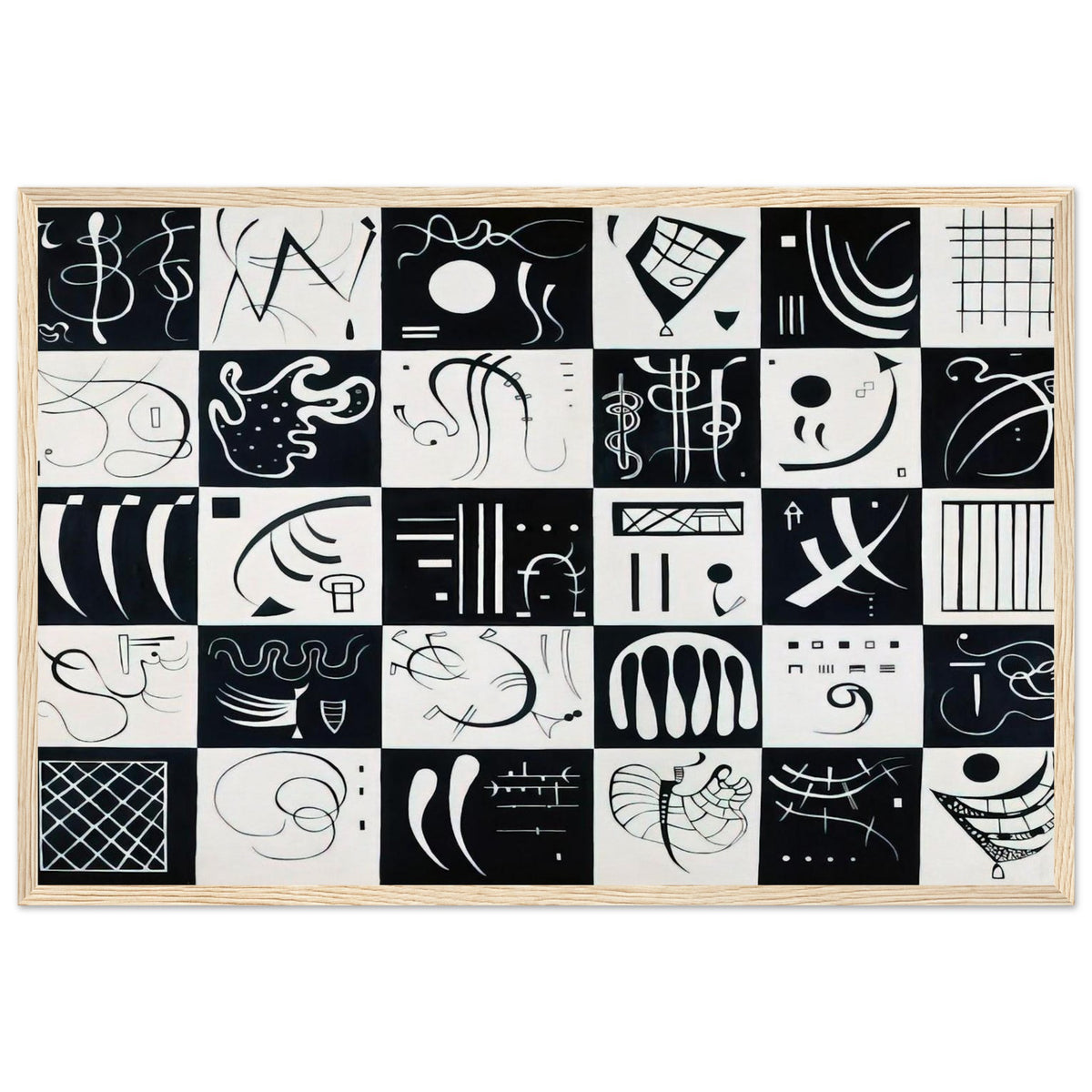 THIRTY 1937 Framed Poster | Wassily Kandinsky Framed Prints Wall Art | Wassily Kandinsky Shop