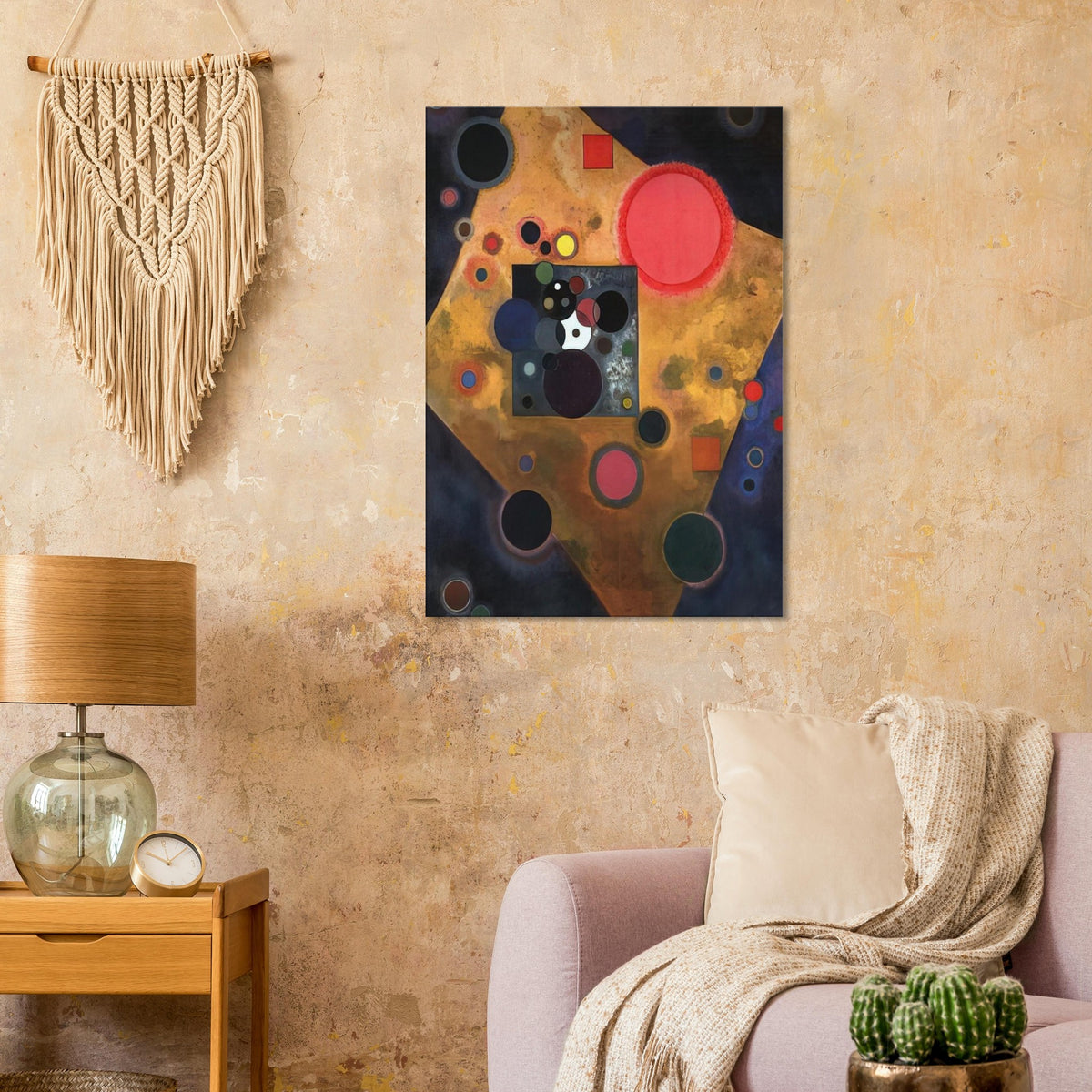 ACCENT ON ROSE 1926 Canvas | Wassily Kandinsky Canvas | Wassily Kandinsky Shop