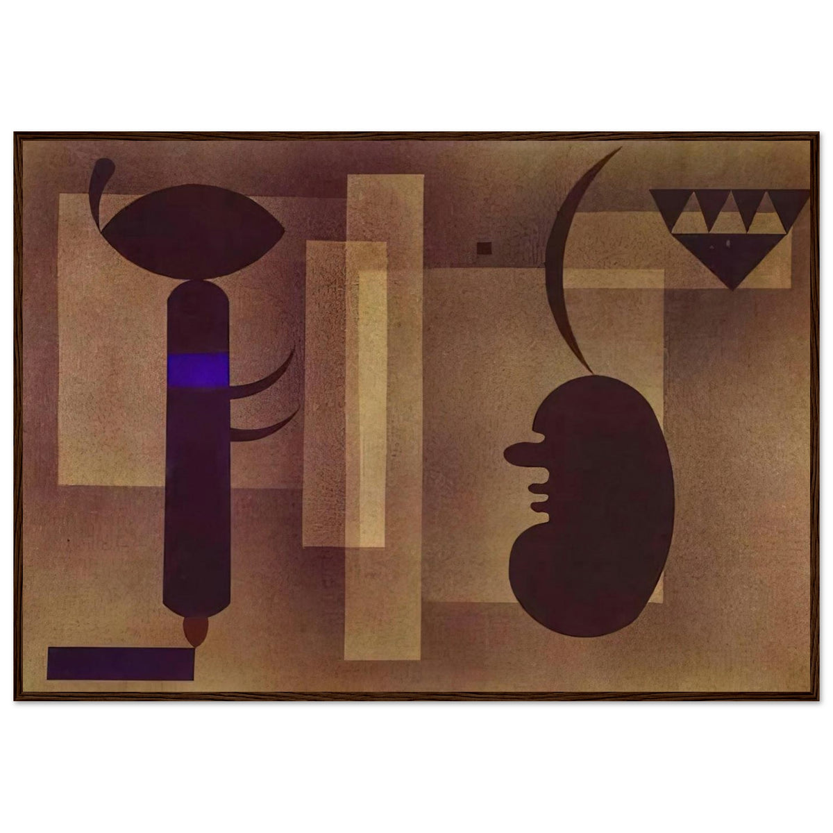 GLOOMY SITUATION 1933 Framed Poster | Wassily Kandinsky Framed Prints Wall Art | Wassily Kandinsky Shop