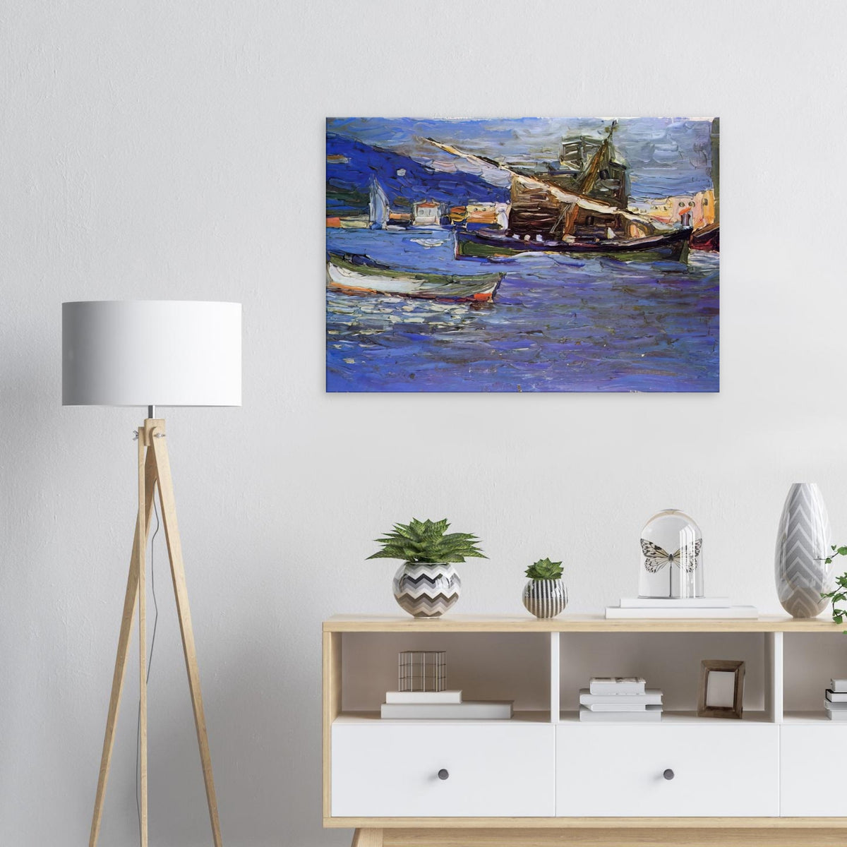 RAPALLO GRAUER DAY 1905 Canvas | Wassily Kandinsky Canvas | Wassily Kandinsky Shop