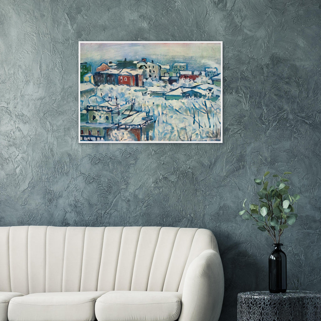 MOSCOW SMOLENSKY BOULEVARD STUDY 1916 Framed Poster | Wassily Kandinsky Framed Prints Wall Art | Wassily Kandinsky Shop