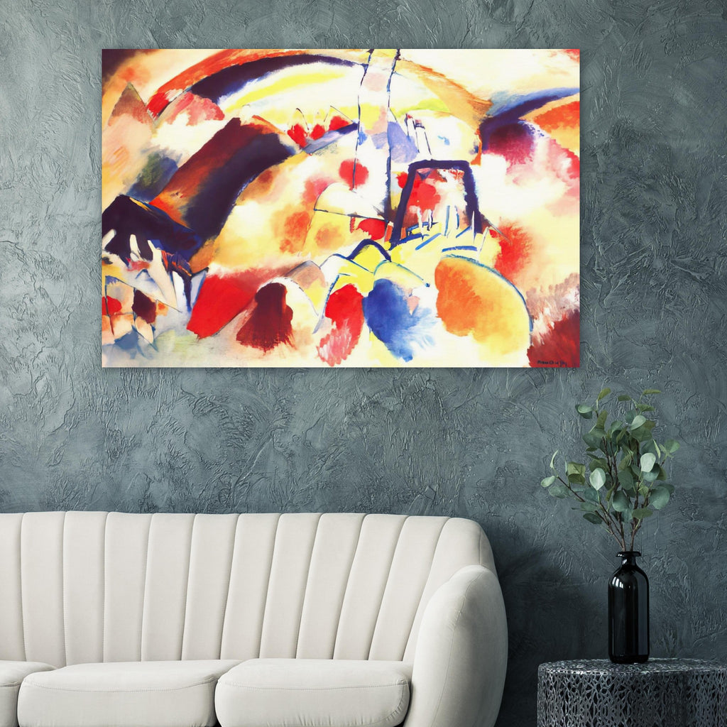 LANDSCAPE WITH RED SPOTS 1913 Poster | Wassily Kandinsky Poster | Wassily Kandinsky Shop