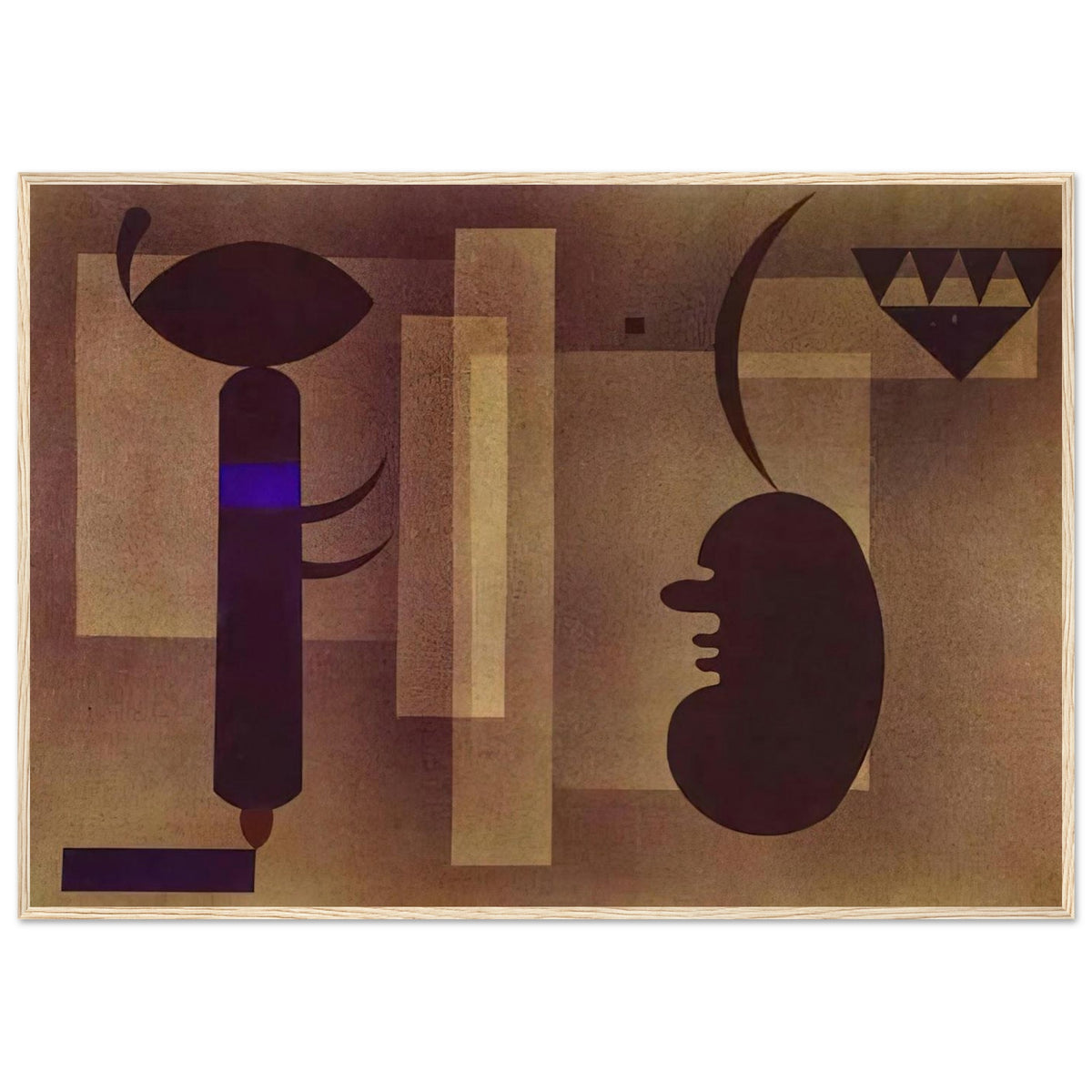 GLOOMY SITUATION 1933 Framed Poster | Wassily Kandinsky Framed Prints Wall Art | Wassily Kandinsky Shop