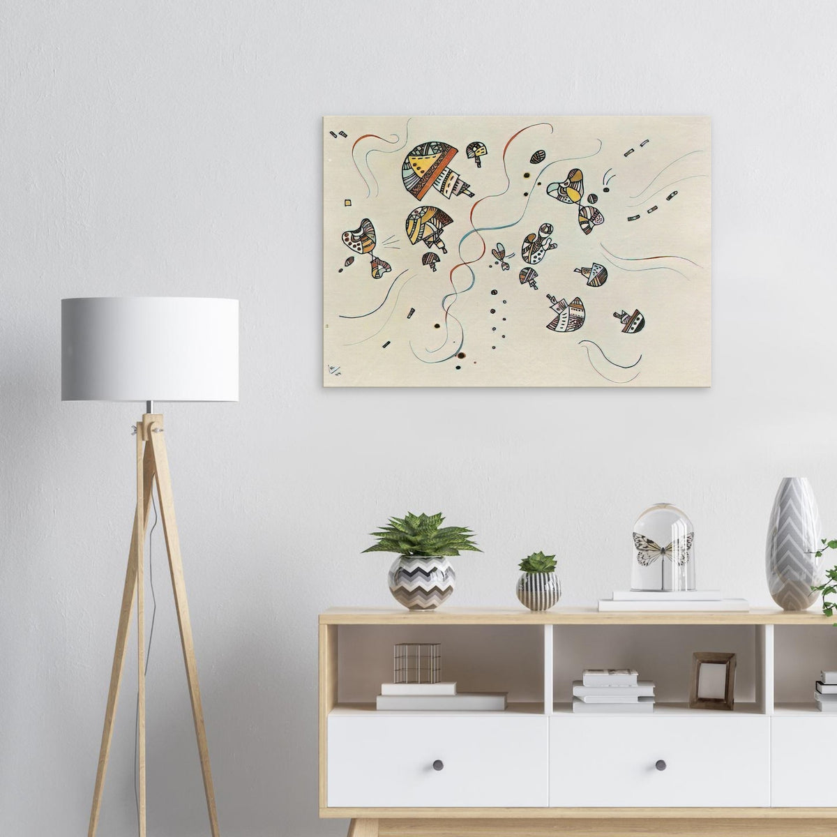 LAST WATERCOLOUR 1944 Canvas | Wassily Kandinsky Canvas | Wassily Kandinsky Shop