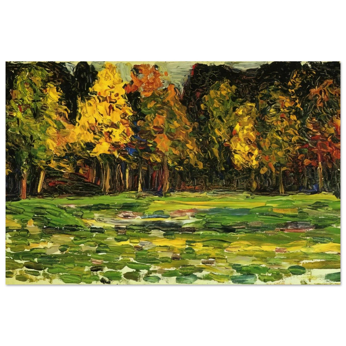FOREST EDGE Poster | Wassily Kandinsky Poster | Wassily Kandinsky Shop