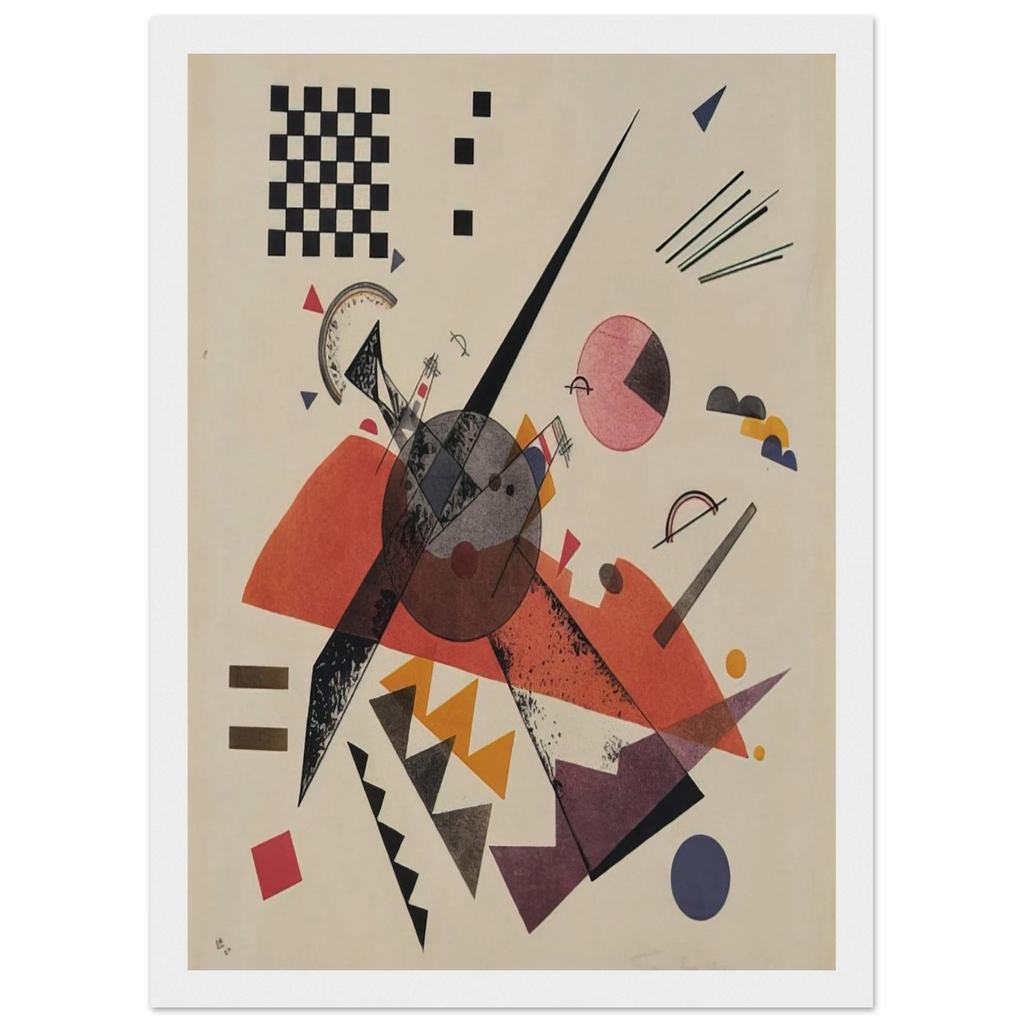 ORANGE 1923 Framed Poster | Wassily Kandinsky Framed Prints Wall Art | Wassily Kandinsky Shop