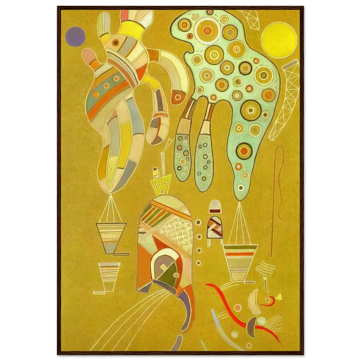 UNTITLED 1941 Framed Poster | Wassily Kandinsky Framed Prints Wall Art | Wassily Kandinsky Shop