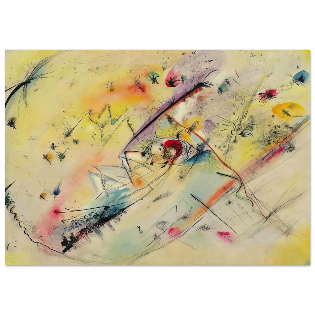 BRIGHT PICTURE 1913 Poster | Wassily Kandinsky Poster | Wassily Kandinsky Shop