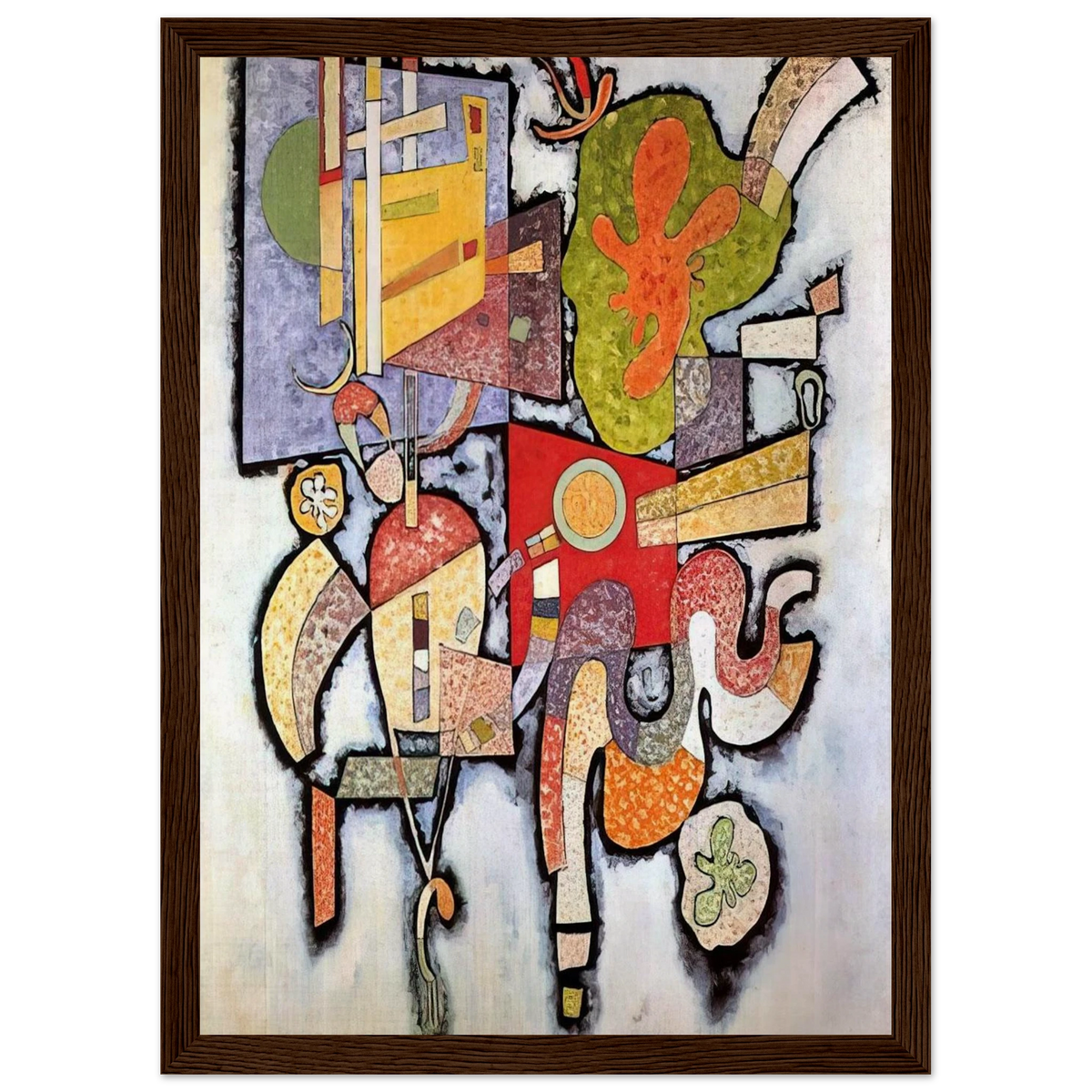 COMPLEX SIMPLE 1939 Framed Poster | Wassily Kandinsky Framed Prints Wall Art | Wassily Kandinsky Shop