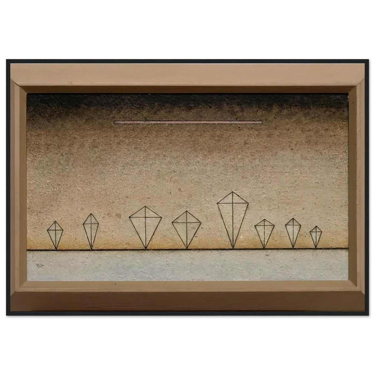 EIGHT TIMES 1929 Framed Poster | Wassily Kandinsky Framed Prints Wall Art | Wassily Kandinsky Shop