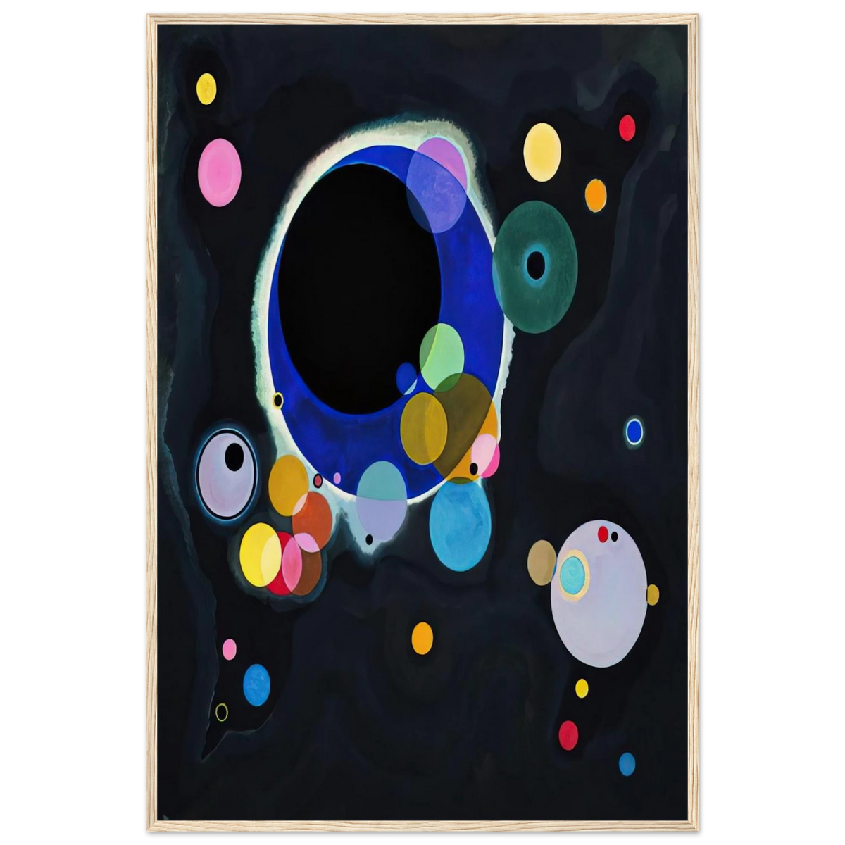 SEVERAL CIRCLES 1926 Framed Poster | Wassily Kandinsky Framed Prints Wall Art | Wassily Kandinsky Shop
