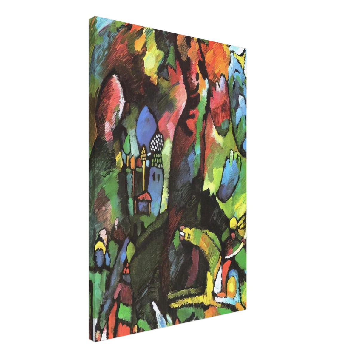 PICTURE WITH ARCHER 1909 Canvas | Wassily Kandinsky Canvas | Wassily Kandinsky Shop