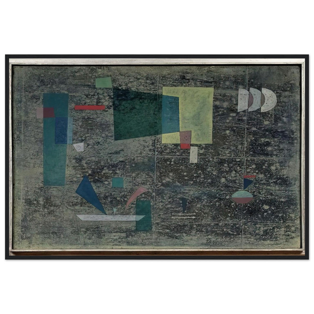 CIRCULATION SLOWED 1931 Framed Poster | Wassily Kandinsky Framed Prints Wall Art | Wassily Kandinsky Shop