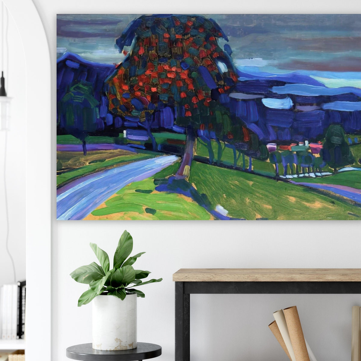 AUTUMN IN MURNAU 1908 Poster | Wassily Kandinsky Poster | Wassily Kandinsky Shop
