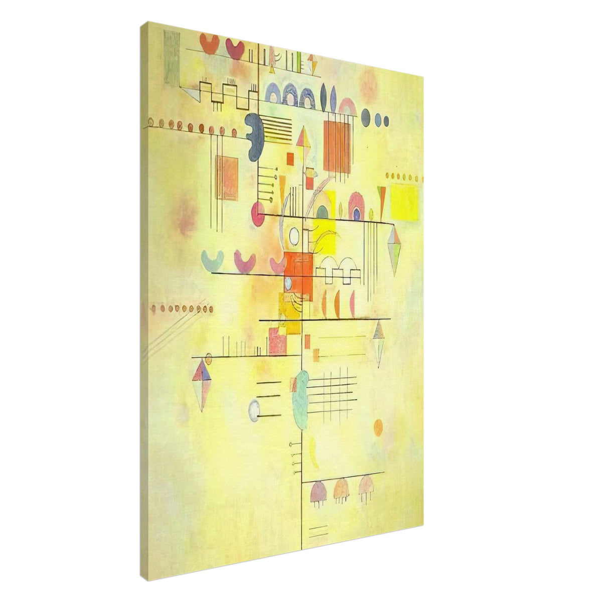 GENTLE ACCENT 1934 Canvas | Wassily Kandinsky Canvas | Wassily Kandinsky Shop