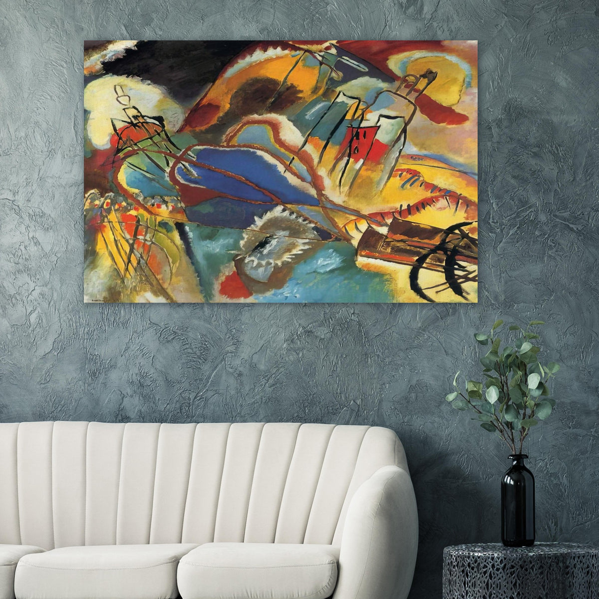 IMPROVISATION 30 CANNONS 1913 Poster | Wassily Kandinsky Poster | Wassily Kandinsky Shop