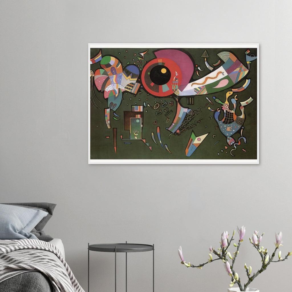 AROUND THE CIRCLE 1940 Framed Poster | Wassily Kandinsky Framed Prints Wall Art | Wassily Kandinsky Shop