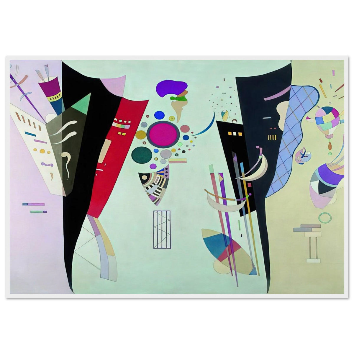 RECIPROCAL ACCORDS 1942 Framed Poster | Wassily Kandinsky Framed Prints Wall Art | Wassily Kandinsky Shop