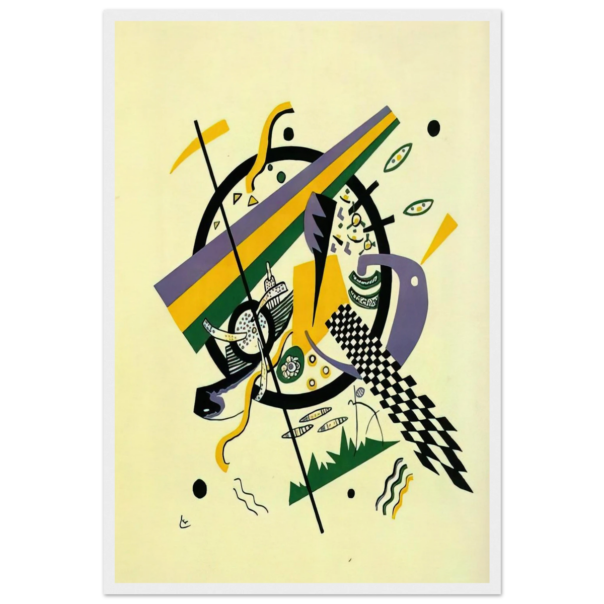 SMALL WORLDS IV 1922 Framed Poster | Wassily Kandinsky Framed Prints Wall Art | Wassily Kandinsky Shop