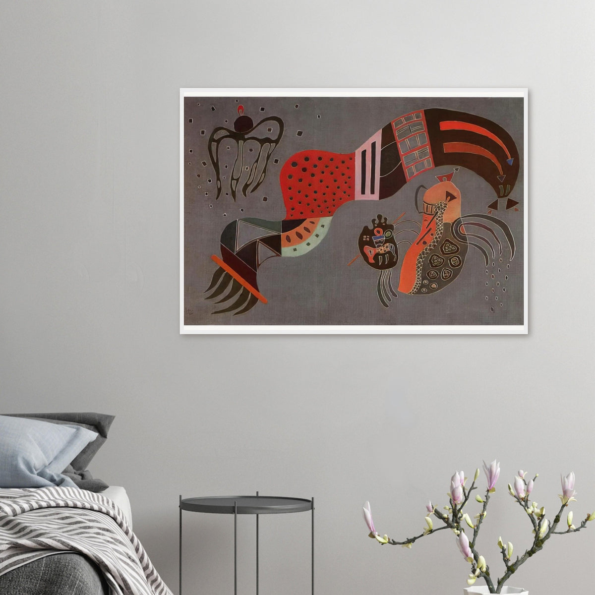 TEMPERED ELAN 1944 Framed Poster | Wassily Kandinsky Framed Prints Wall Art | Wassily Kandinsky Shop