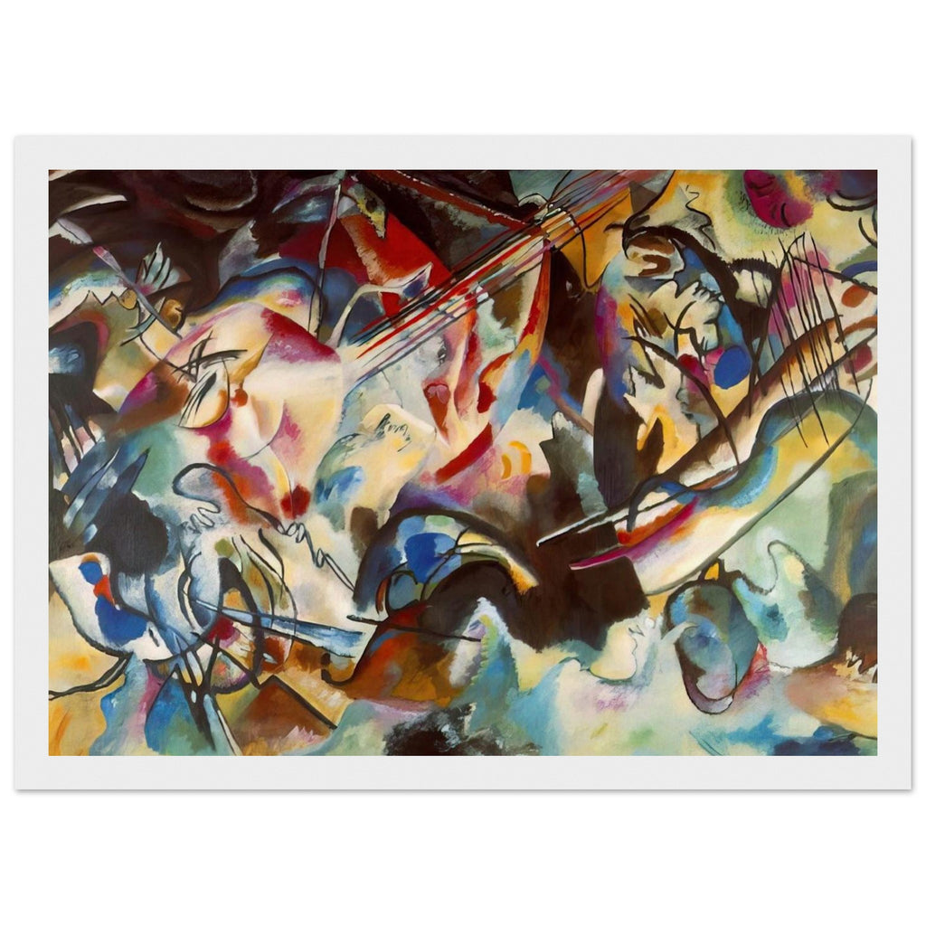 COMPOSITION VI 1913 Framed Poster | Wassily Kandinsky Framed Prints Wall Art | Wassily Kandinsky Shop