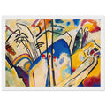COMPOSITION IV 1911 Framed Poster | Wassily Kandinsky Framed Prints Wall Art | Wassily Kandinsky Shop