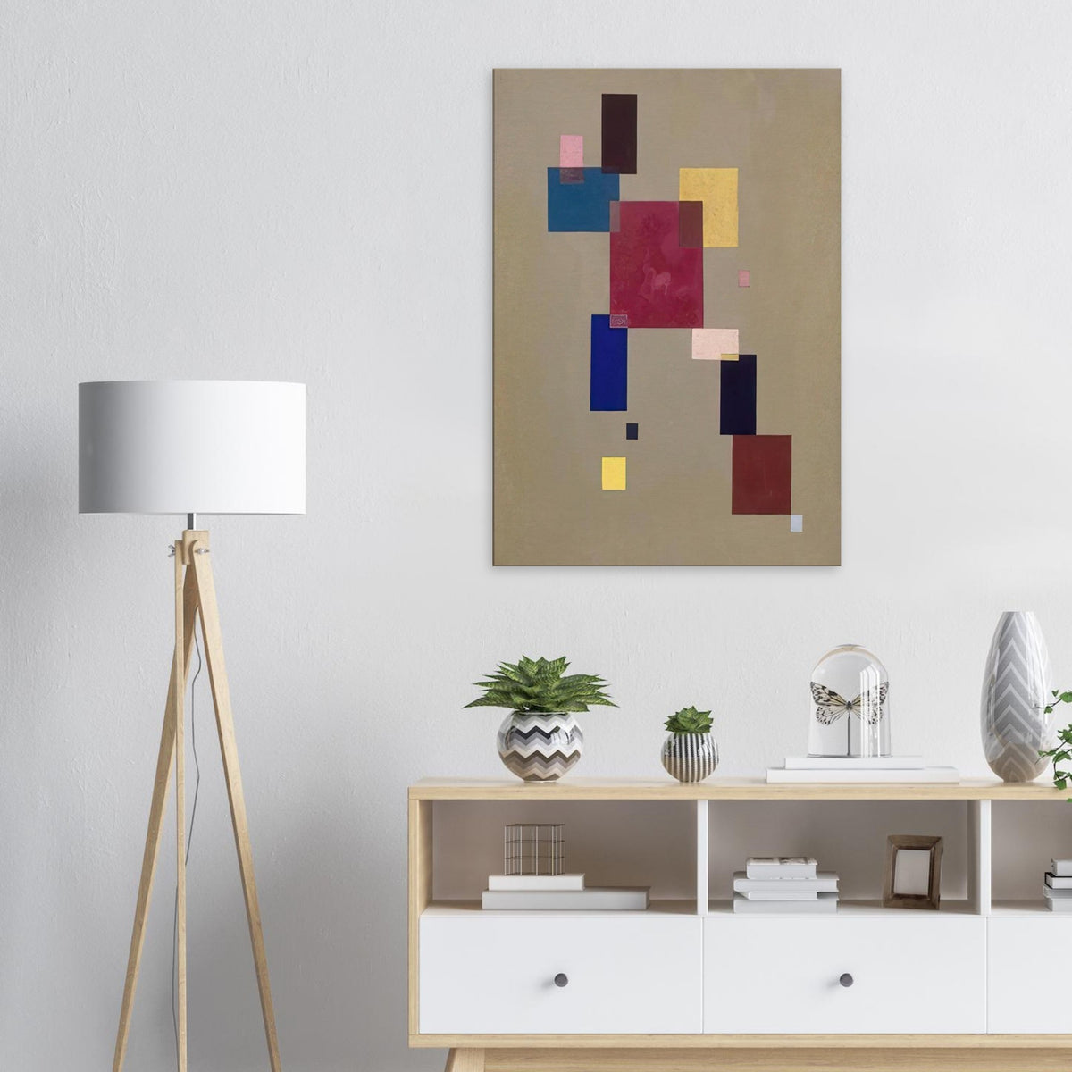 THREE RECTANGLES 1930 Canvas | Wassily Kandinsky Canvas | Wassily Kandinsky Shop