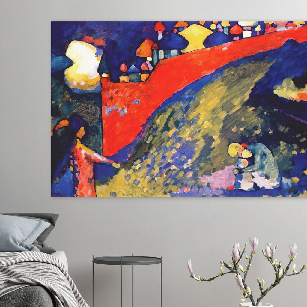 RED WALL DESTINY 1909 Poster | Wassily Kandinsky Poster | Wassily Kandinsky Shop