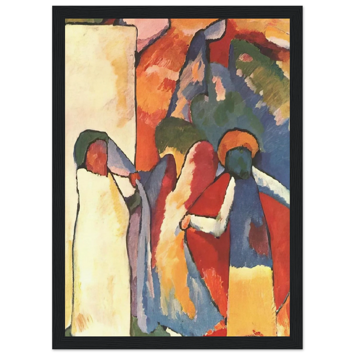 IMPROVISATION 6 AFRICAN 1909 Framed Poster | Wassily Kandinsky Framed Prints Wall Art | Wassily Kandinsky Shop