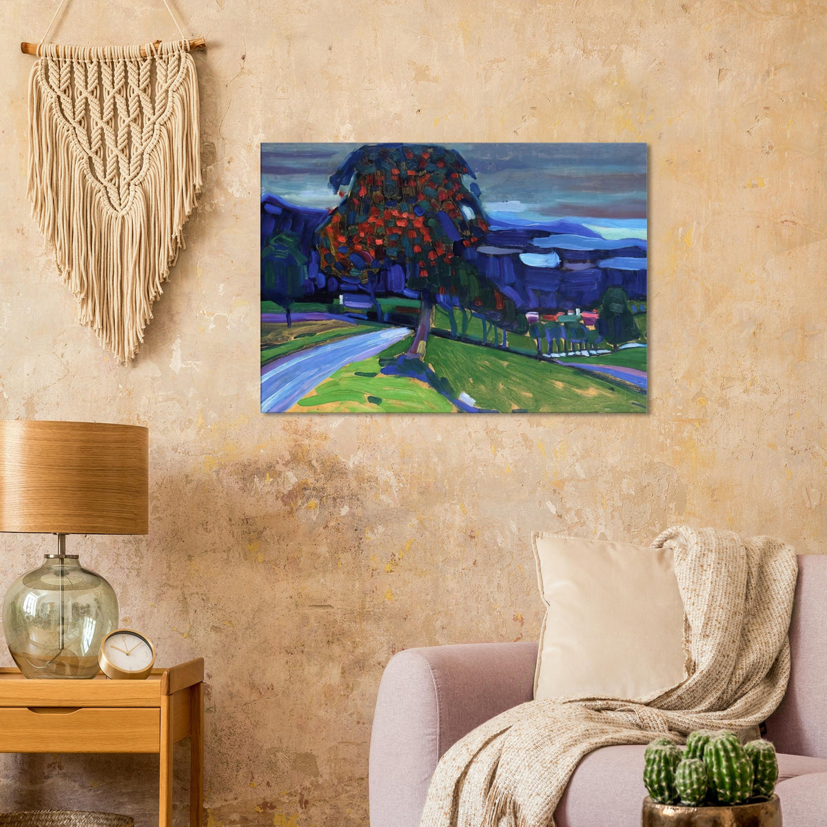 AUTUMN IN MURNAU 1908 Canvas | Wassily Kandinsky Canvas | Wassily Kandinsky Shop