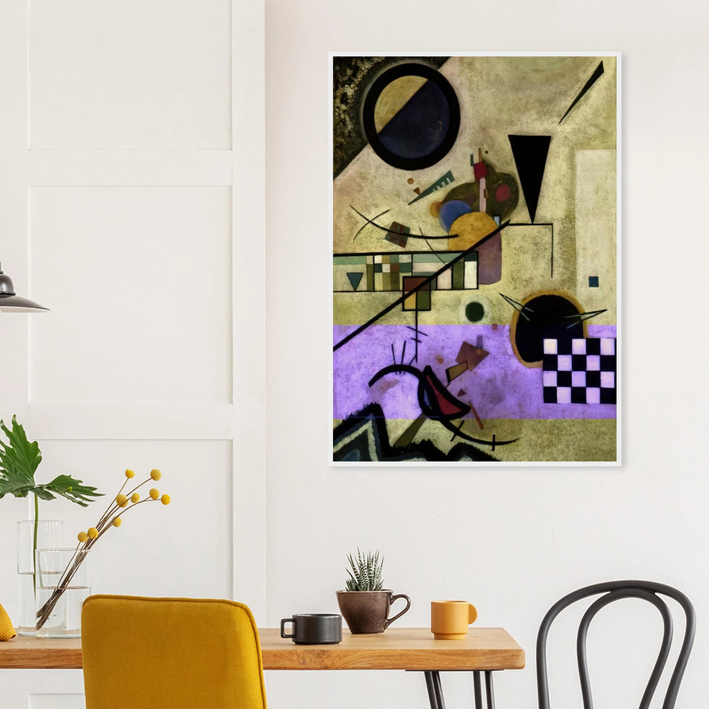 CONTRASTING SOUNDS 1924 Framed Poster | Wassily Kandinsky Framed Prints Wall Art | Wassily Kandinsky Shop