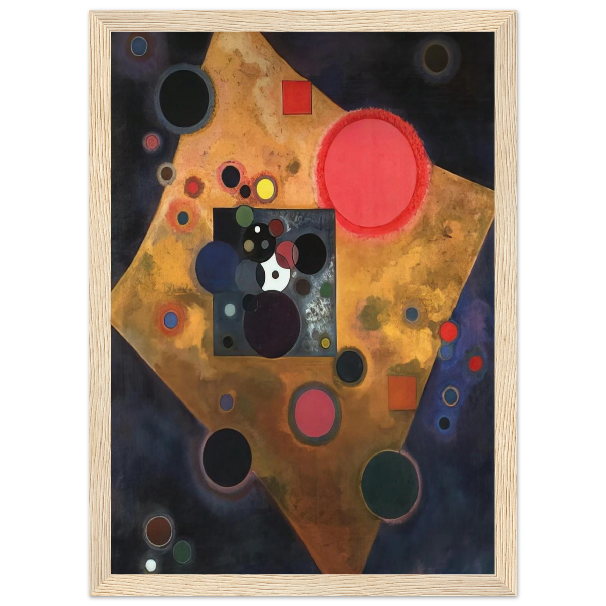 ACCENT ON ROSE 1926 Framed Poster | Wassily Kandinsky Framed Prints Wall Art | Wassily Kandinsky Shop